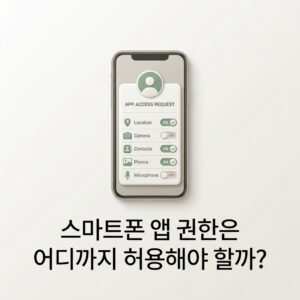 스마트폰 앱 권한은 어디까지 허용해야 할까? 썸네일