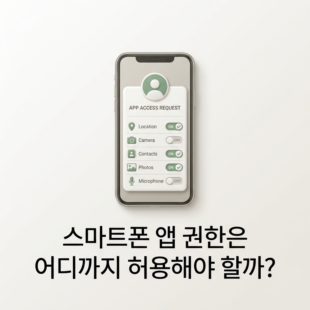 스마트폰 앱 권한은 어디까지 허용해야 할까? 썸네일
